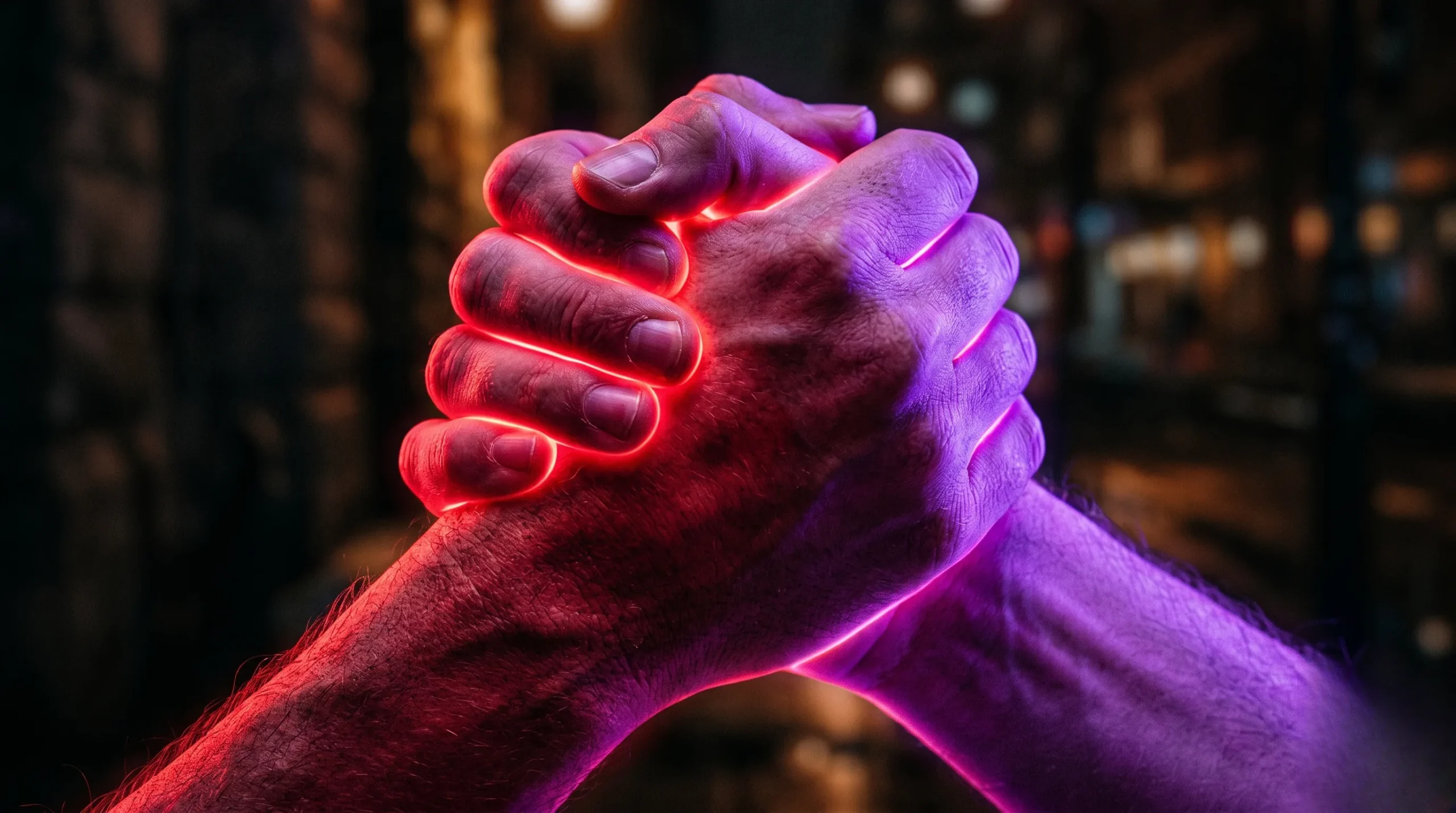 Les 5 langages de l'amour : secret 2026 2 Gros plan sur deux mains serrées illustrant la connexion amoureuse Les 5 langages de l'amour