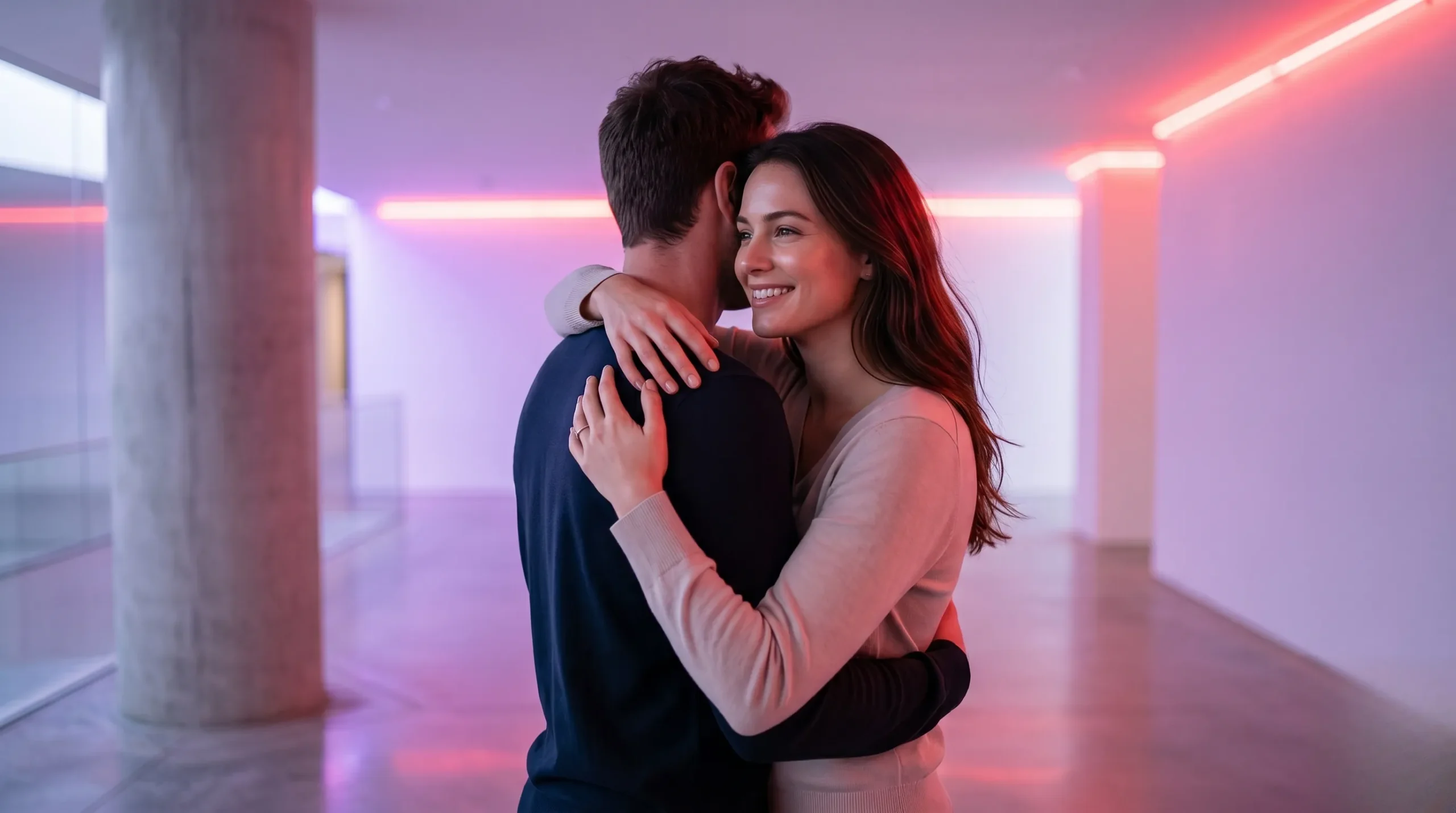 Femme rayonnante incarnant le bien-être intime Probiotiques flore intime