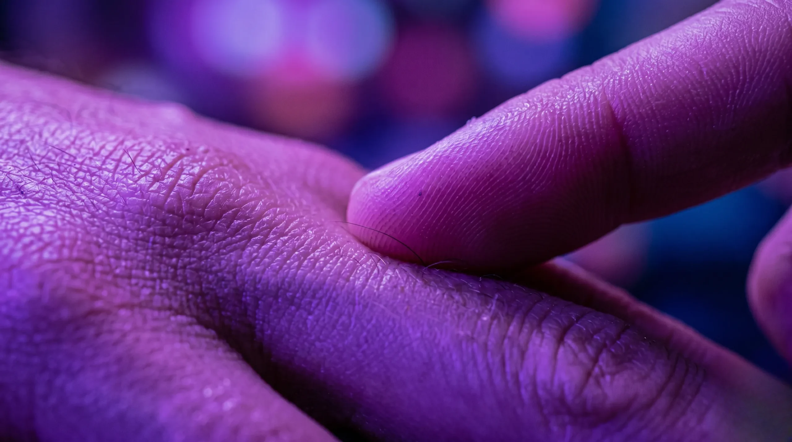 Gros plan sur un contact peau contre peau plein de désir Sexe entre femmes