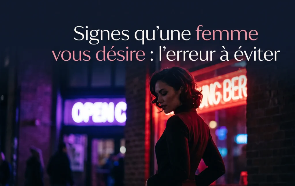 La silhouette sensuelle d une femme mise en valeur par des néons contrastés rouge cerise et violet